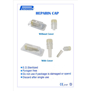 progress heparin cap