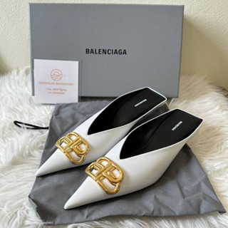 New Balenciaga Knife mule white Size 36.5 / 38.5