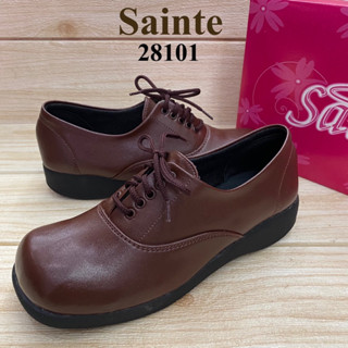 Sainte 28101 รองเท้าผู้กำกับลูกเสือ หญิง (35-41) สีน้ำตาล