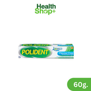 Polident Poli-Grip Denture Adhesive Cream Flavour Free 20g/60g ครีมติดฟันปลอม โพลิเดนท์