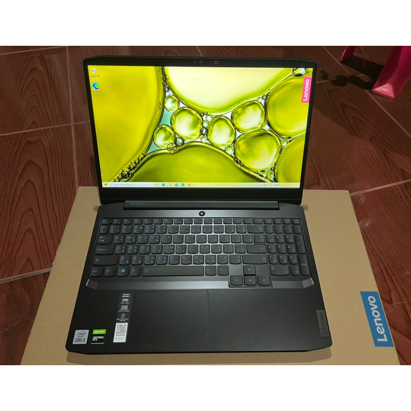 Notebook Lenovo Gaming 3 Core I5 10300H + GTX 1650Ti (มือสอง สภาพสวยมากครับ)