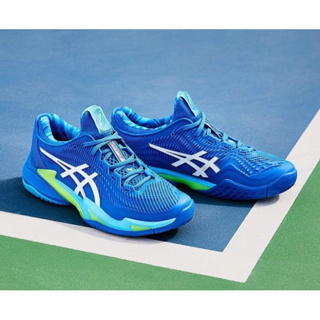 รองเท้าเทนนิสผู้ชาย ASICS COURT FF NOVAK MEN SHOES TUNA BLUE / WHITE 2023