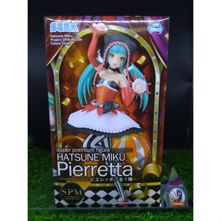 (ของแท้) ฮัตสึเนะ มิกุ เพียเรท Hatsune Miku Pierretta - Project Diva Arcade Future Tone Super Premium Figure