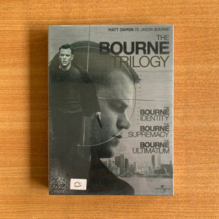 DVD : The Bourne Identity + Supremacy + Ultimatum เจสัน บอร์น [มือ 1 ซับไทย] Matt Damon Jason ดีวีดี หนัง