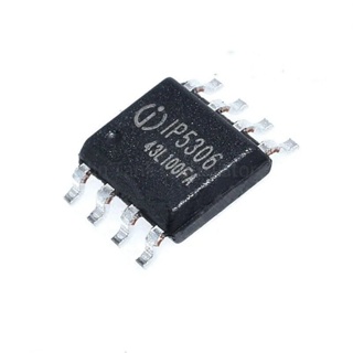 1Pcs SOP-8 SMD IP5306 : 2.1A Charging 2.4 A Discharge Highly Integrated Mobile Power SOC