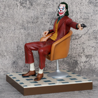 Joker Joaquin The Dark Knight Heath Ledger Clown 1/6 PVC DIORAMA Figure 27.5 cm