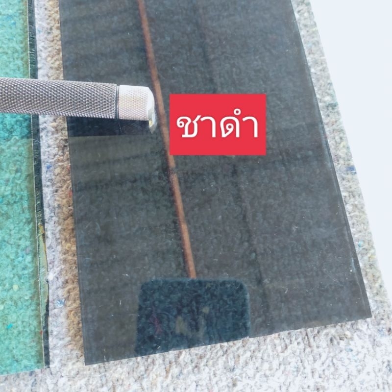 กระจกบานเกล็ด หนา 5 มิล แบรนด์ AGC ตัดขนาดตามสั่ง - รูปที่ 3