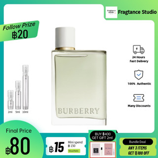 【แท้ 100%✨】ข้อเสนอพิเศษ ❗ Burberry Her Eau de Toilette EDT   2ml/5ml/10ml น้ำหอมผู้ชาย น้ำหอมมินิ📌