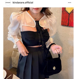 kindarare | lily crop เสื้อคลุม