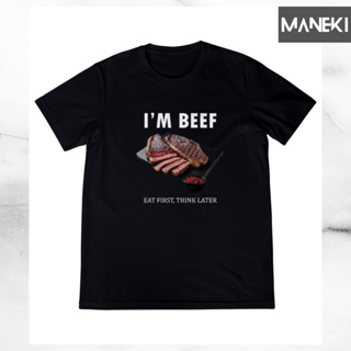 MANEKI เสื้อยืดสไตล์สตรีทไทย รุ่น Im BEEF