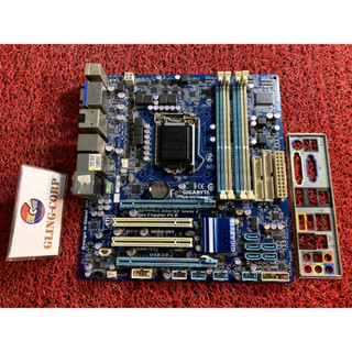 LGA1156 MB GIGABYTE RAM 4 SLOT mATX - หลายรุ่น / H55M-UD2H /