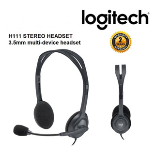 Logitech H111 Stereo Headset With Microphone 3.5mm