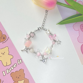 ꒰princess bracelet꒱ กำไลลูกปัด | กำไลข้อมือ 🤍📓💌