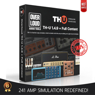 Overloud – TH-U Premium 1.4.9 I Windows / Mac | STANDALONE, VST, VST3, AAX) Guitar Amp Effect