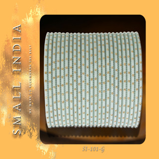 {**ส่งฟรี**} SMALL INDIA 🔆💠 24Bangles Bracelets Set GREEN shades กำไลข้อมือ 🔆💠 Women Jewelry