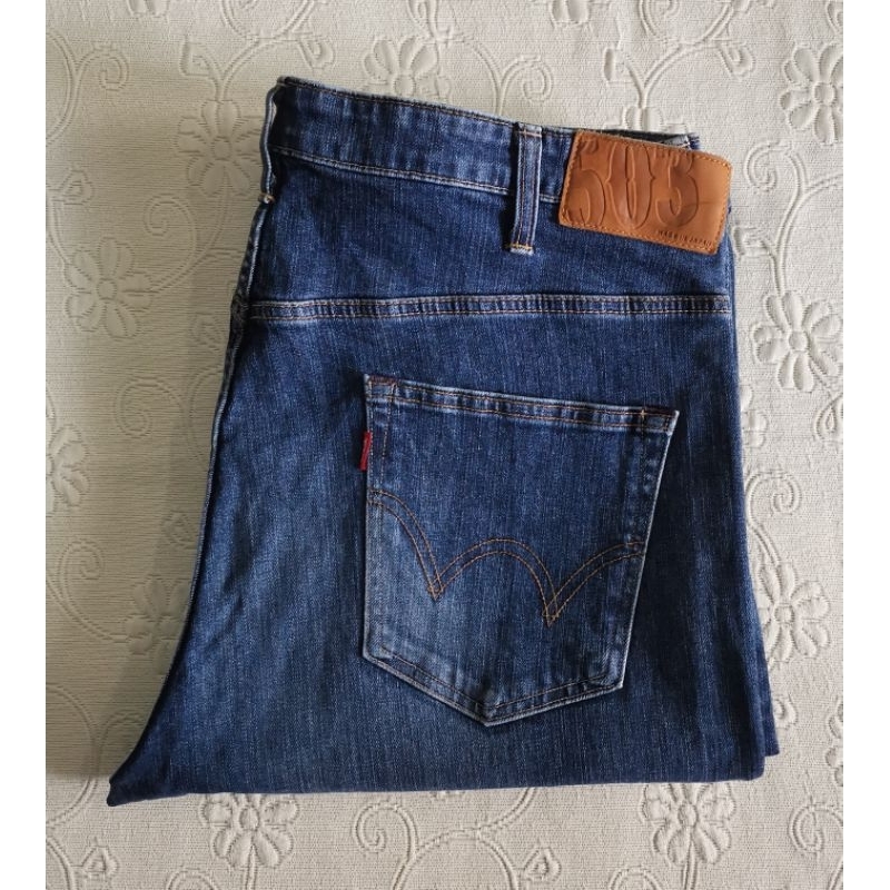Edwin​ 503​ Tokyo แบรนด์แท้​ Made in Japan เอววัดจริง​ 40-41​ นิ้ว​ กางเกง​ยีนส์​ สัญชาติ​ญี่ปุ่น​