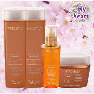 Tec Italy Essential Oil Shampoo/Conditioner/Mask/Treatment แชมพู ครีมนวด มาส์ก ทรีทเม้นท์ เพิ่มความเงางาม