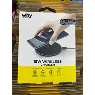 ที่ชาร์จโทรศัพท์ไร้สาย why WL-2021 3x high speed wireless Charger 15w super Fast charge แท่นชาร์จไร้สาย ที่ชาร์จไร้สาย