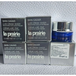 La Prairie Skin Caviar Luxe Cream Sheer 5ml ฉลากไทย