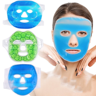 🐱 หน้ากากเจลเย็น แผ่นมาร์คหน้า หน้ากากประคบเย็น กระชับรูขุมข…