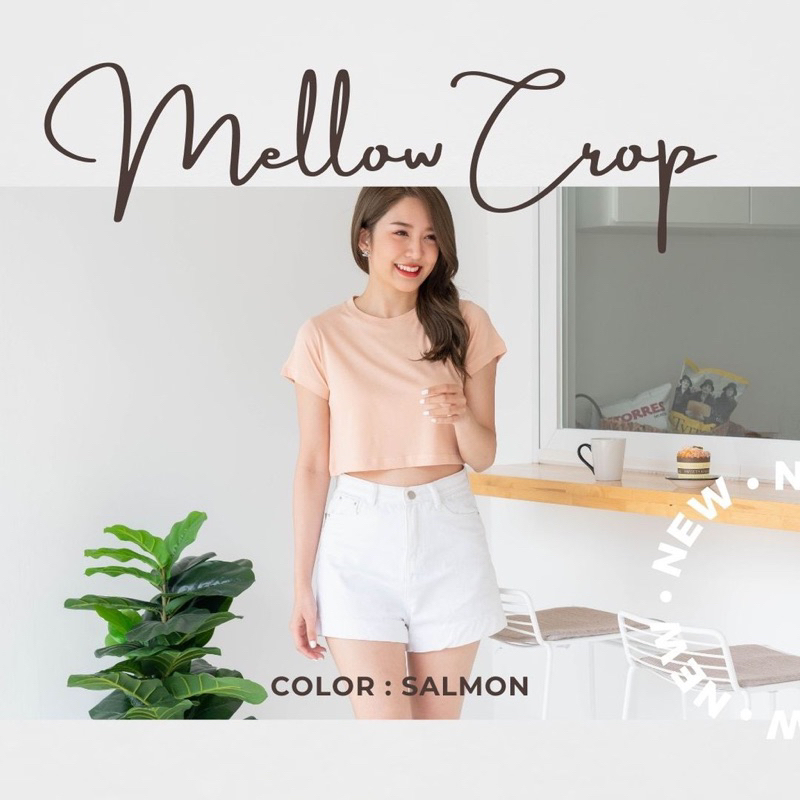 pela mellow crop top