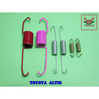 TOYOTA  ALTIS อัดแผง REAR SPRING BRAKE SET  // ชุดสปริงเบรกหลัง