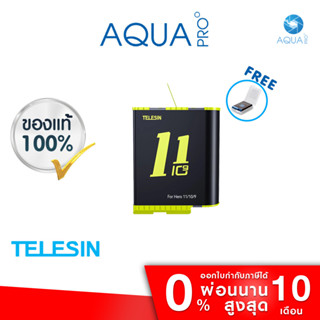 GoPro 11 / 10 / 9 Telesin Battery แบตเตอรี่ โกโปร 11 / 10 / 9 แบตกล้อง แบต โกโปร Battery อุปกรณ์เสริมโกโปร