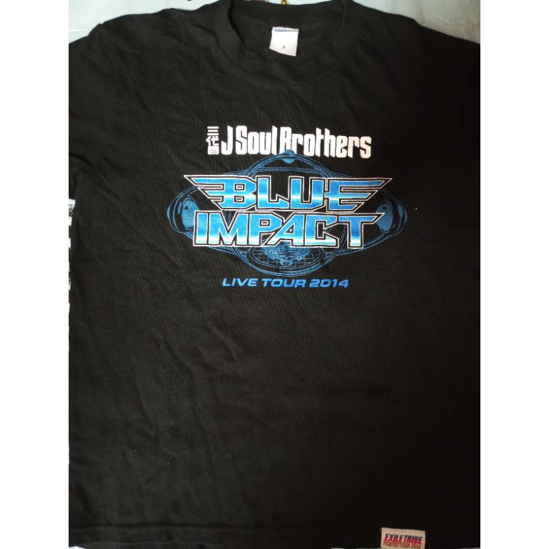 เสื้อยืด J Soul Brothers BLUE IMPACT LIVE TOUR 2014 พร้อมผ้าพันคอ