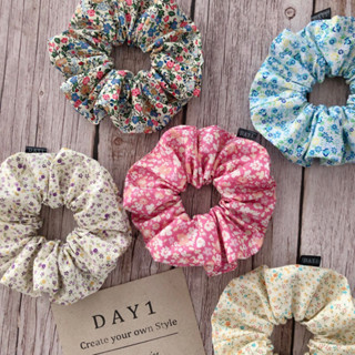 DAY 1 scrunchies โดนัทมัดผม ยางรัดผม size M