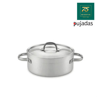 PUJADAS หม้ออลูมิเนียม หม้ออลู เครื่องใช้ในครัว หม้อ casserole เส้นผ่านศูนย์กลาง16-60ซม. PUJ1-117