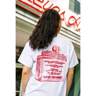 MOONEYES Area-1 Marquee Sign T-shirt [TM867WH]เสื้อยืด