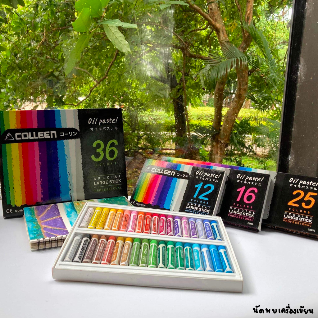 สีชอล์คคอลลีน Colleen oil pastel แบบ non-toxic - รูปที่ 2