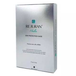 พร้อมส่ง💯 Rejuran Healer Skin Protection Mask 27ml มาร์คกล่องเงิน 1กล่องมี 5 แผ่น