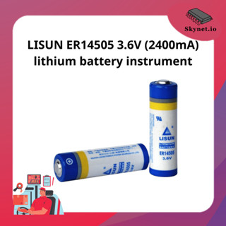 (1 ก้อน) LISUN ER14505 3.6V (2400mA) lithium battery instrument battery