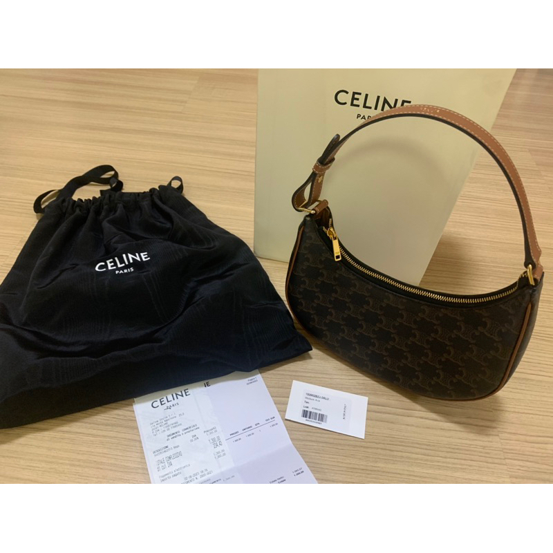 (นัดรับเท่านั้น) Used like new กระเป๋า Celine Ava Bag Medium ของแท้จากช้อปอิตาลี