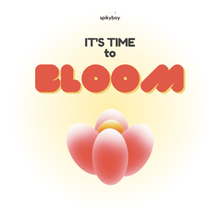 [สินค้าใหม่] 💖 "its time to bloom" พวงกุญแจ อะคริลิกใสลายดอกไม้ พร้อมส่ง!!!