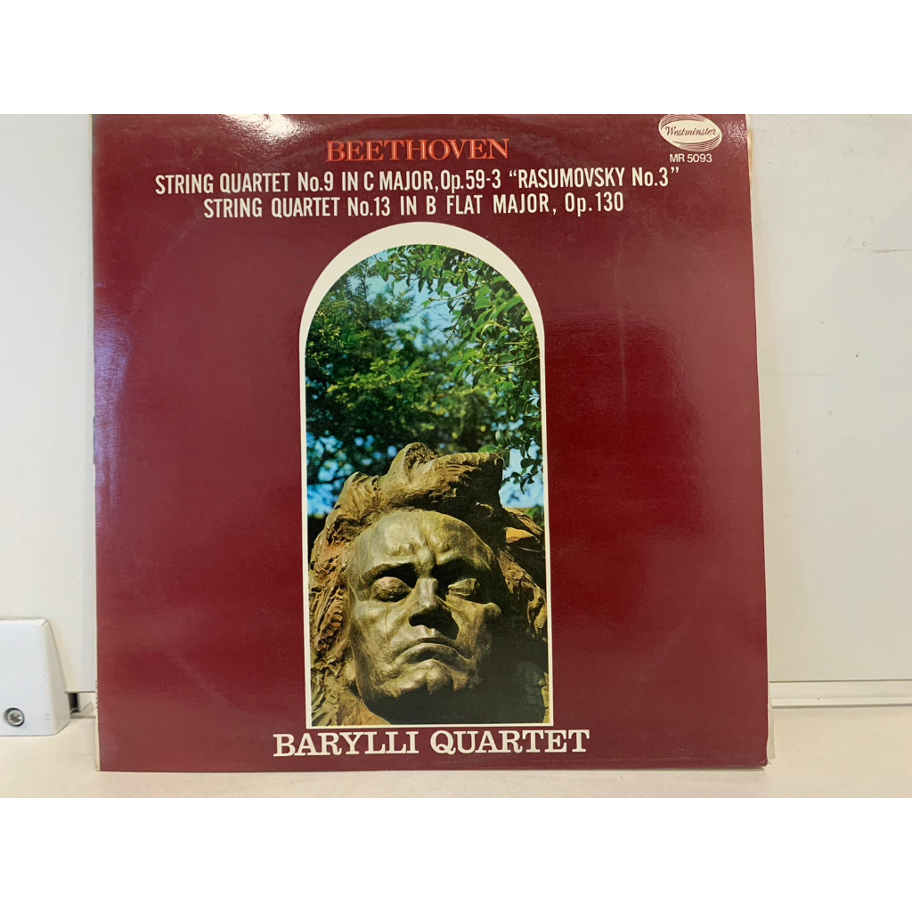 1LP Vinyl Records แผ่นเสียงไวนิล BEETHOVEN: STRING QUARTET  NO.9 IN C MAJOR (H3B43)
