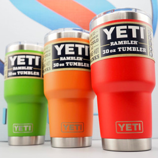 แก้วเยติของแท้ 💯% • YETI RAMBLER 30oz ™ ( ฝาสไลด์แม่เหล็ก )  🌟🌟🌟โปรดอ่านรายละเอียดให้ครบ 🌟🌟🌟