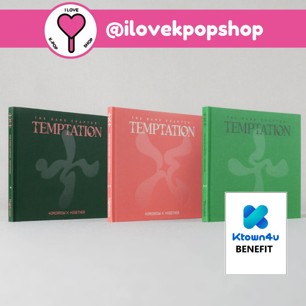 [Ktown4u Gift] พร้อมส่ง TXT TEMPTATION The Name Chapter TEMPTATION