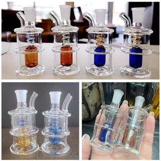 COD✅ พร้อมส่ง บ้องอาร์ทแวร์ ขวดแก้ว borosilicate สูง ชุดสูทสามชิ้น ราคาถูกและทนทาน