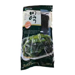 สาหร่ายวากาเมะ วากาเมะอบแห้ง สำหรับซุป big pack 200g wakame (미역) chungjungone seaweed 200g