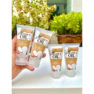 1แถม1 เจลน้ำมันมะพร้าวสกัดเย็น Coconut Oil Gel ลดฝ้า ลดสิว เติมน้ำให้ผิว เด้ง ฟู หน้าขาวใส