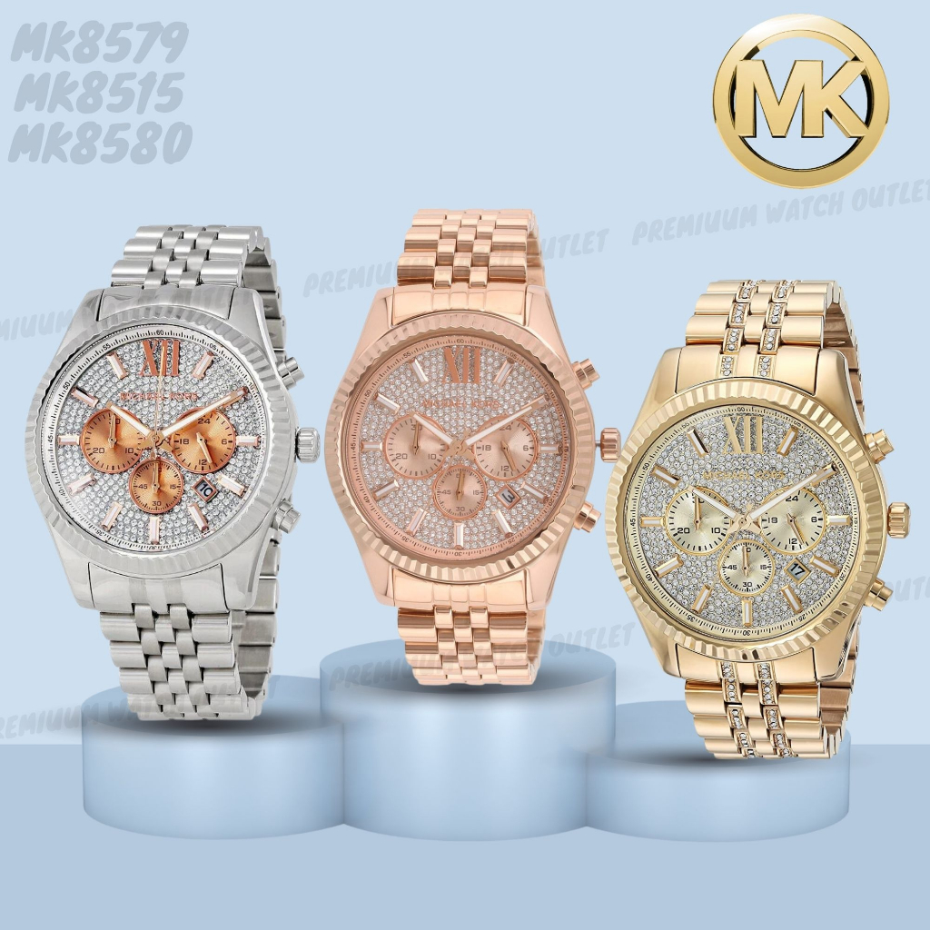 OUTLET WATCH นาฬิกา Michael Kors OWM184 นาฬิกาข้อมือผู้หญิง นาฬิกาผู้ชาย แบรนด์เนม  Brandname MK Watch รุ่น MK8515