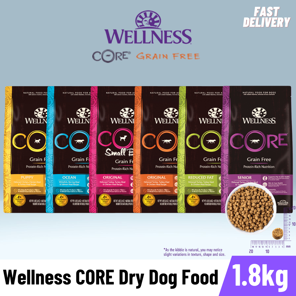 Wellness CORE Dry Dog Food อาหารสุนัขเกรดGrain-Free ขนาด 1.8Kg