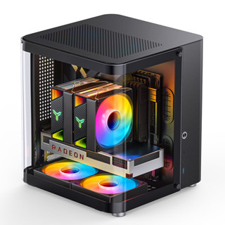 **พร้อมส่ง**Jonsbo TK-1 Black Mini-Tower Case รองรับ Micro-ATX / PSU UpTo 220mm ประกัน 1ปี ศูนย์ไทย