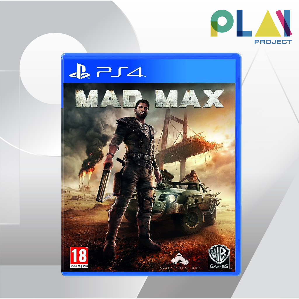 [PS4] [มือ1] Mad Max [แผ่นแท้] [เกมps4] [แผ่นเกม PS4] [PlayStation4]