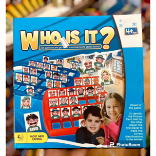 ไซส์ใหญ่ สินค้าพร้อมส่ง Who is it Board Game  บอร์ดเกม เล่นหมากรุก การ์ดเกมส์ เกมส์เศรษฐี เกมส์บิงโก โดมิโน่ การ์ดเกม