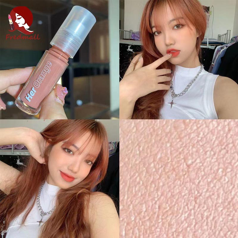 Herorange บลัชออนโทนนู้ด บลัช บลัชออนครีม บลัชออนเนื้อครีม บลัชออน ทาตาแก้มปาก3in1 มี6 สี เนื้อครีมติดทน กันน้ำ