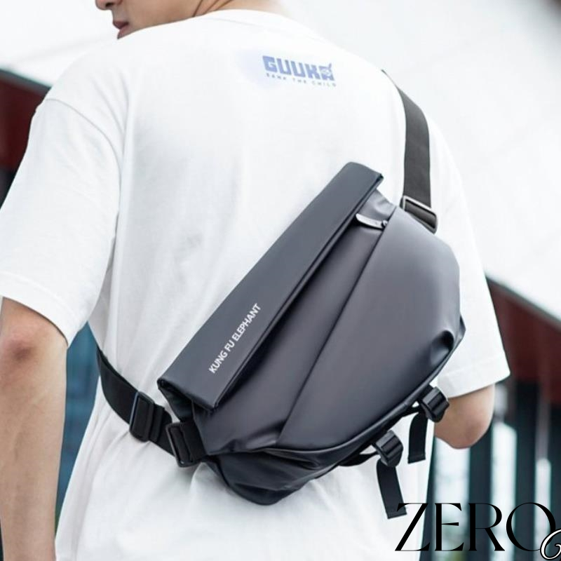 กระเป๋าสะพายข้างผู้ชาย กระเป๋าสะพายข้าง ผ้าอ็อกฟอร์ด แฟชั่น สุดฮิต คุณภาพดี