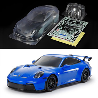 TAMIYA 51705 บอดี้ Porsche 911 GT3 (992) (wheelbase 251mm) ยังไม่ได้ตัดเจาะและทำสี